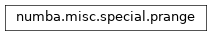 Inheritance diagram of peaklets.peaklets.prange